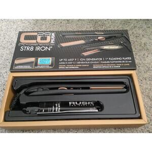 Rusk professional STR8 iron-black-NIB